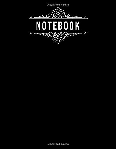 Stock image for Notebook: Perfect simple gift for family, friends and love ones. Notebook 8.5" x 11", Black cover for sale by Revaluation Books