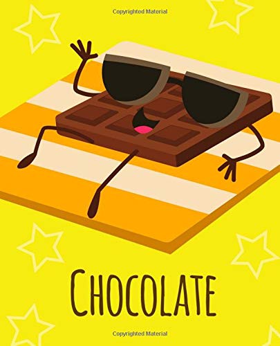 9781724802521: Cute Chocolate Notebook | Cute Food | Dot Grid: 150 Pages - 7.5x9.25 | Creative Artist Gifts | Entrepreneur Notebook | Cute Notebook | Colorful Art | Student Gift