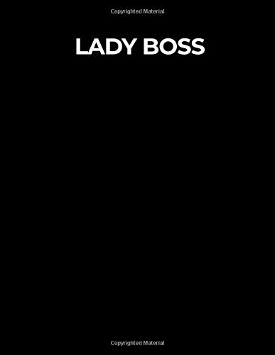 Stock image for Boss Lady Notebook for Women: Journal for Lady Bosses and Women, Gray Lined Notebook 8.5" x 11" , 120 pp for sale by Revaluation Books