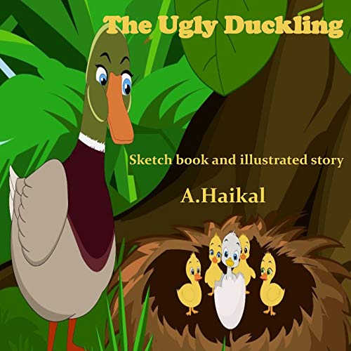 9781724881991: The Ugly Duckling: Drawing book and illustrated story