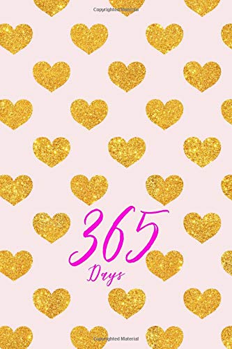 9781724911025: 365 Days: Blank 365 Page Notebook : One Year Journal : Daily Diary, Planner, Draw, Doodle, Sketch Book for School, Office