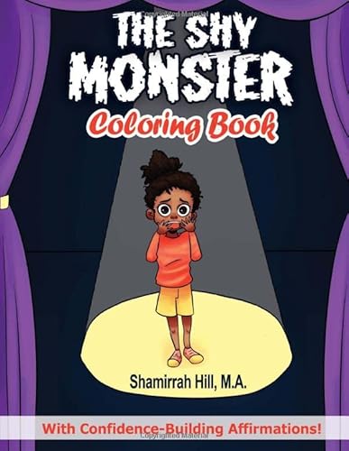 Stock image for The Shy Monster Coloring Book for sale by Revaluation Books