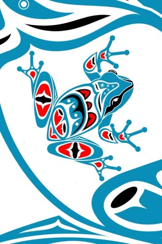9781725065338: Blue Frog Notebook | Native American Style Journal: Lined Notebook, 116-page