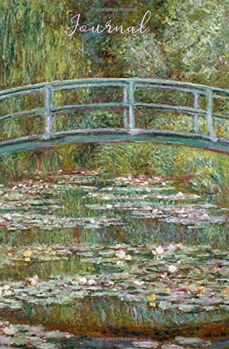 Stock image for Journal: Waterlily Journal - Bridge over a Pond of Water Lilies - Monet - Journal or Notebook for Art Lovers for sale by Revaluation Books