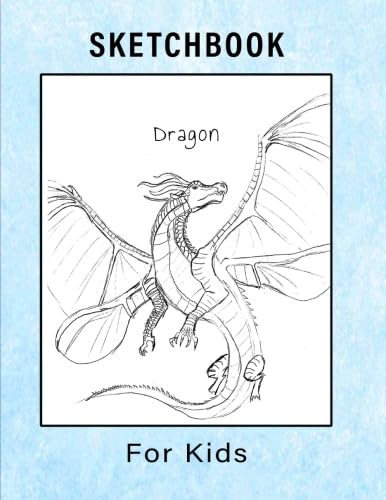 Stock image for Sketchbook For Kids : Dragon: Blank Sketchbook Drawing Journal Workbook For Kids to Create Keepsake Art : Sketchpad With 150 pages/75 sheets, 8.5" x 11" for sale by Revaluation Books