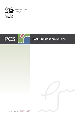 Imagen de archivo de PostChristendom Studies Volume 4 a la venta por PBShop.store US