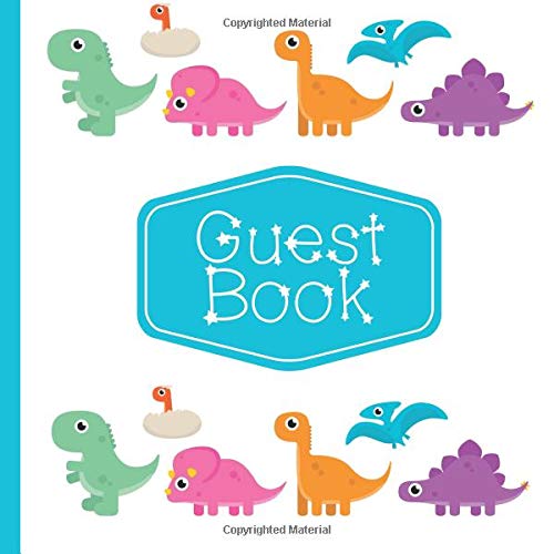 Stock image for Guest Book: Baby Dinosaur Party Guest Book: Volume 1 (Baby Dinosaur Party Decorations,Baby Dinosaur Party Supplies) for sale by Revaluation Books