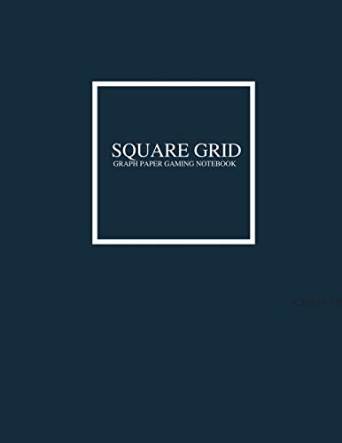 Stock image for Square Grid Graph Paper Notebook: Tear Out and Piece Together to Make Any Size or Length Battle Grid Game Map Battle Mat with Exact 1" Square Grids . Role Playing Game Map Making Planning Battles [Soft Cover ] for sale by booksXpress