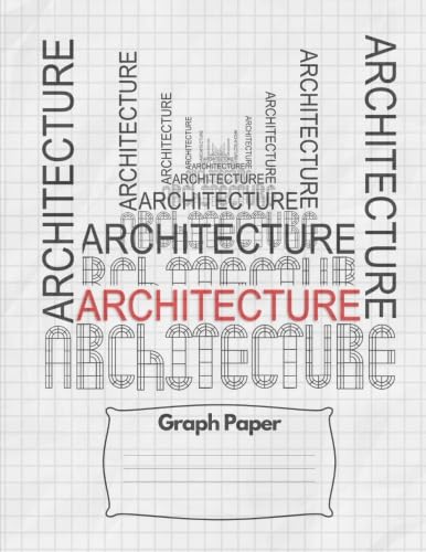 9781725716247: Graph Paper Notebook: Architecture Design Drawing Plans Engineering Course Class: Quad Ruled 5 squares per inch, 140 pages (70 sheets) 8.5" x 11" Glossy Paperback Cover