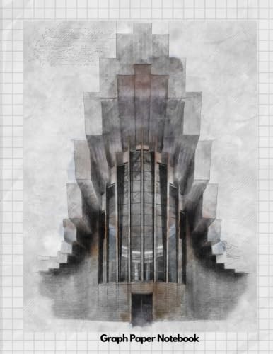 Immagine dell'editore per Graph Paper: Notebook Architecture Engineering Design Plans Drafting Buildings: Quad Ruled 5 squares per inch, 140 pages (70 sheets) 8.5" x 11" Glossy Paperback Cover venduto da Revaluation Books