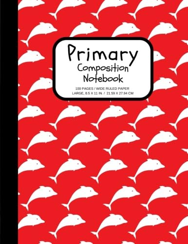Imagen de archivo de Primary Composition Notebook: 100 Pages, Extra Wide Ruled for Kids Grades K-2, Early Learners (Large, 8.5 x 11 in.) (ABC Practice) a la venta por ThriftBooks-Dallas