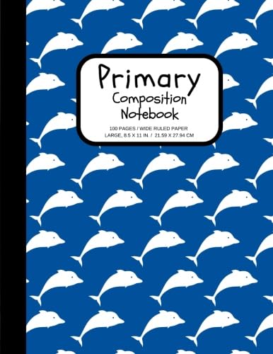 Stock image for Primary Composition Notebook: 100 Pages, Extra Wide Ruled for Kids Grades K-2, Early Learners (Large, 8.5 x 11 in.) for sale by SecondSale