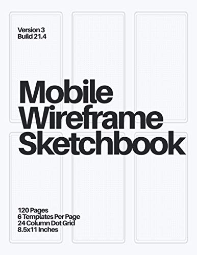 Imagen de archivo de Mobile Wireframe Sketchbook (White) (Mobile Wireframe Sketchpad) a la venta por SecondSale