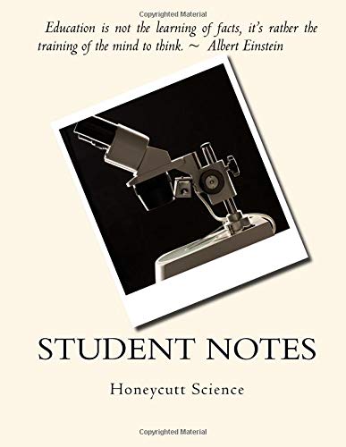 Beispielbild fr Honeycutt Science: Day-2 Notes Capture Book zum Verkauf von Big River Books