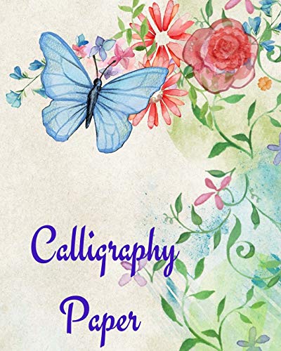 Beispielbild fr Calligraphy Paper: Notebook writing for beginners and more experienced calligraphers zum Verkauf von Buchpark