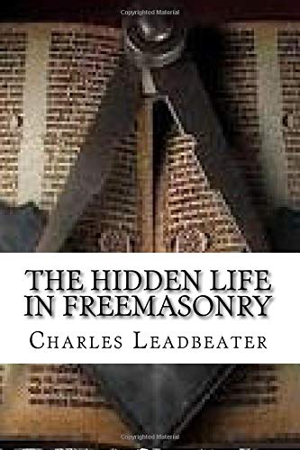 9781726180535: The Hidden Life in Freemasonry