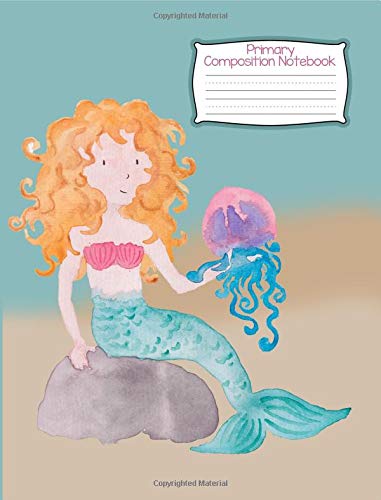 Stock image for Primary Composition Notebook: Standard grade K-2 mermaid notebook. 120 Dotted mid line handwriting paper & picture space. Personalized name for girls kindergarten 1st 2nd 3rd grades. Vol 16 for sale by Revaluation Books