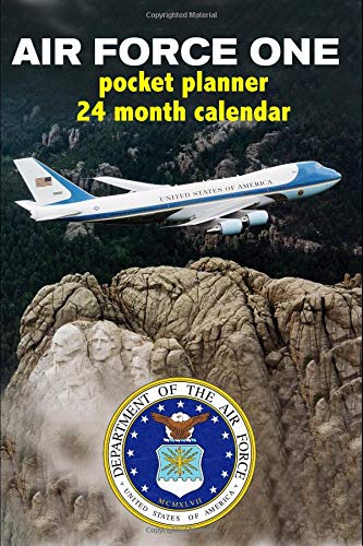 Stock image for Air Force One Pocket Planner 24 Month Calendar: Two-Year Notebook, Daily & Weekly Agenda for sale by Ergodebooks