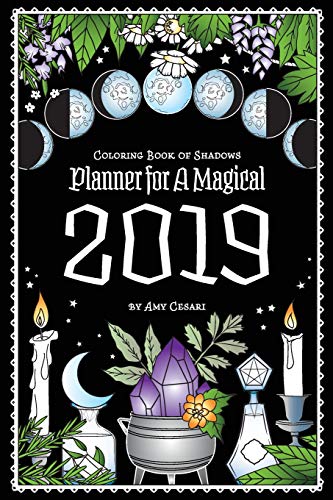 Beispielbild fr Coloring Book of Shadows: Planner for a Magical 2019 zum Verkauf von BooksRun