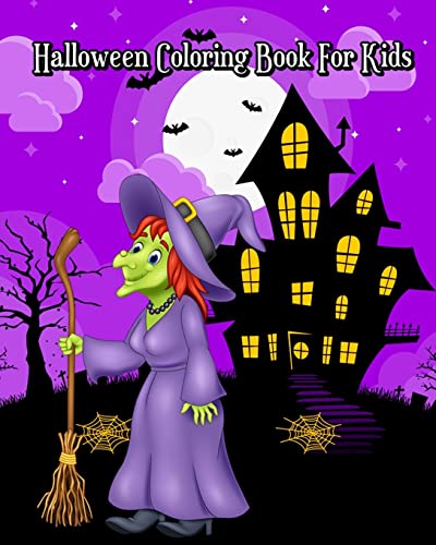 9781726348645: Halloween Coloring Book For Kids: Stress Relieving Halloween Designs (Goregeous Coloring Book), 100 Pages