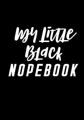 Stock image for My Little Black Nopebook for sale by THE SAINT BOOKSTORE