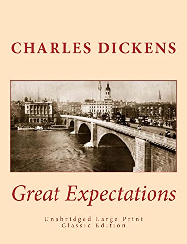 Stock image for Great Expectations Unabridged Large Print Classic Edition for sale by Wizard Books