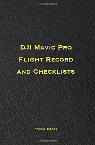 Stock image for DJI Mavic Pro Flight Record and Checklists for sale by Revaluation Books