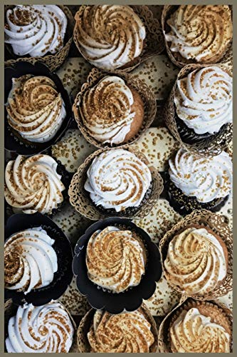 9781726665681: Cupcake Notebook: Perfect Cupcake Notebook and Journal, 6x9", 110 pages