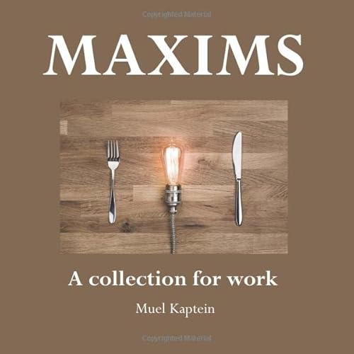 Beispielbild fr Maxims: A collection for work zum Verkauf von medimops