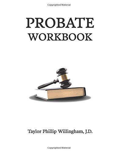 Imagen de archivo de Probate Workbook a la venta por Ergodebooks