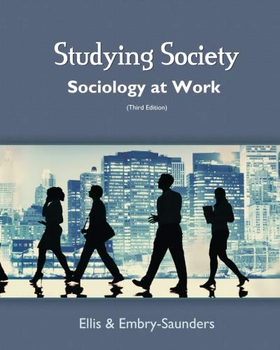 Beispielbild fr Studying Society: Sociology at Work zum Verkauf von Better World Books