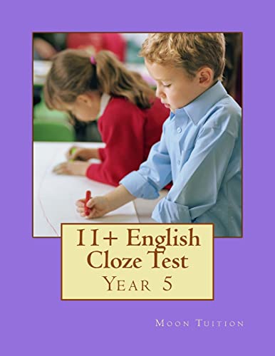 Stock image for 11+ English Cloze Test: Y5 for sale by WorldofBooks