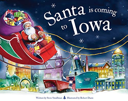 Beispielbild fr Santa Is Coming to Iowa zum Verkauf von SecondSale