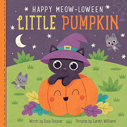 Beispielbild fr Happy Meow-loween Little Pumpkin: A Sweet and Funny Halloween Board Book for Babies and Toddlers (Punderland) zum Verkauf von SecondSale