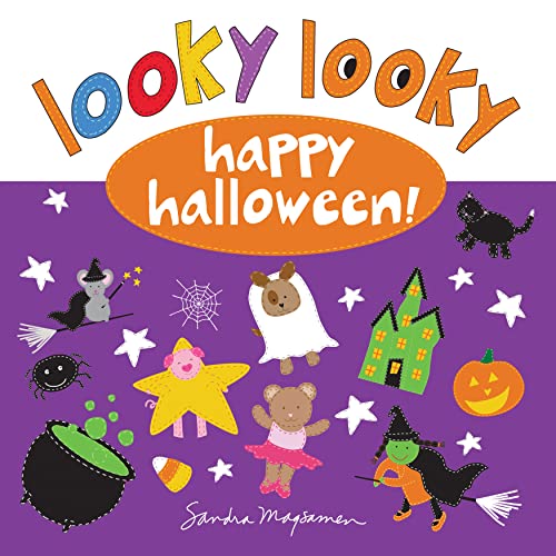 Stock image for Looky Looky Happy Halloween: A Sweet and Spooky Seek-and-Find Halloween Adventure (interactive picture books for kids) for sale by SecondSale