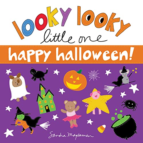 Stock image for Looky Looky Little One Happy Halloween: A Sweet and Spooky Seek and Find Adventure for Babies and Toddlers (Halloween board books) for sale by GF Books, Inc.