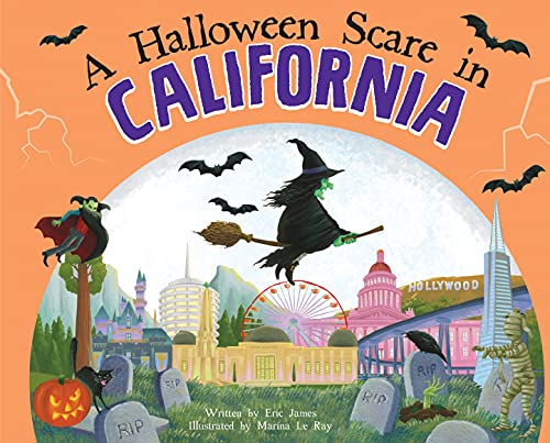 Imagen de archivo de A Halloween Scare in California: A Trick-or-Treat Gift for Kids a la venta por Jenson Books Inc