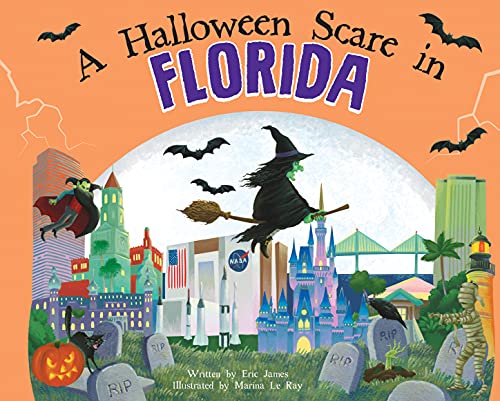 Beispielbild fr A Halloween Scare in Florida: A Trick-or-Treat Gift for Kids zum Verkauf von Goodwill of Colorado