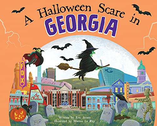 Beispielbild fr A Halloween Scare in Georgia: A Trick-or-Treat Gift for Kids zum Verkauf von SecondSale