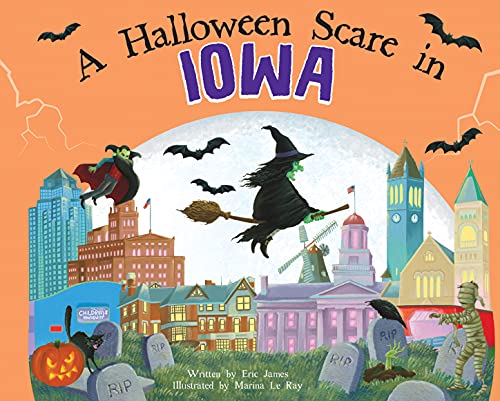 Beispielbild fr A Halloween Scare in Iowa: A Trick-or-Treat Gift for Kids zum Verkauf von BooksRun