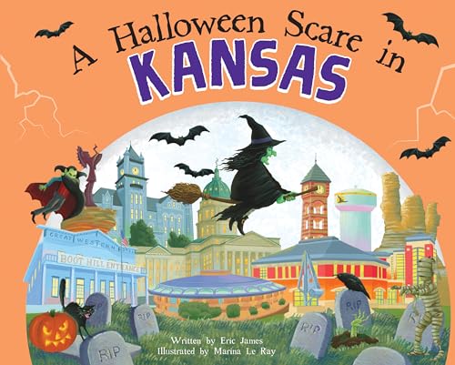 Stock image for A Halloween Scare in Kansas: A Trick-or-Treat Gift for Kids for sale by SecondSale