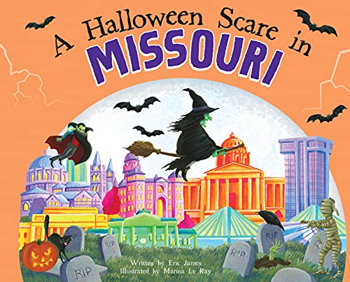 Imagen de archivo de A Halloween Scare in Missouri: A Trick-or-Treat Gift for Kids a la venta por BooksRun