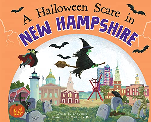 Beispielbild fr A Halloween Scare in New Hampshire: A Trick-or-Treat Gift for Kids zum Verkauf von BooksRun