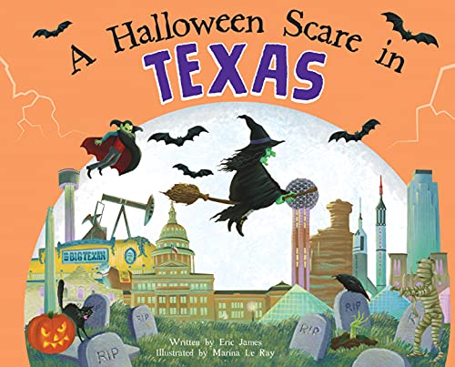 Stock image for A Halloween Scare in Texas: A Trick-or-Treat Gift for Kids for sale by Orion Tech