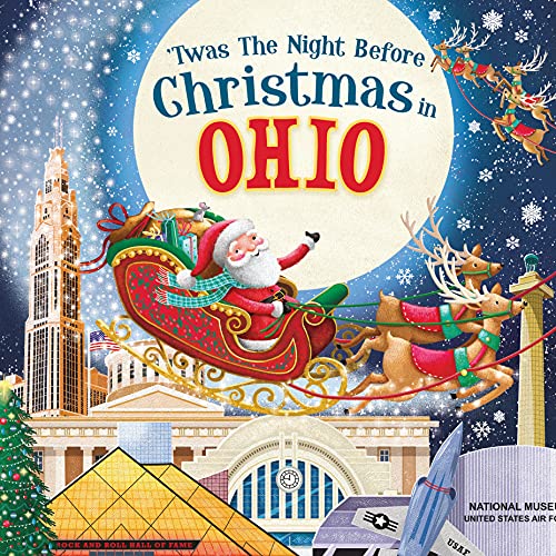 Beispielbild fr 'Twas the Night Before Christmas in Ohio: A Twist on a Classic Christmas Tale and Fun Stocking Stuffer for Boys and Girls 4-8 (Night Before Christmas In) zum Verkauf von Wonder Book