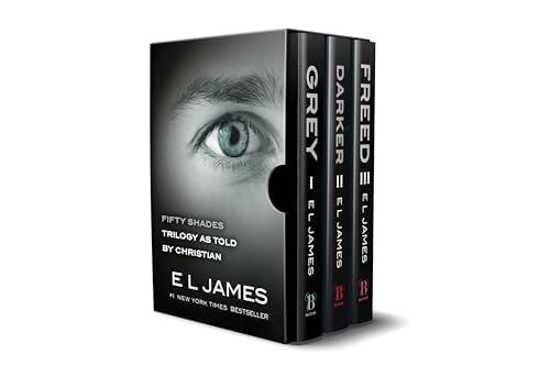 Beispielbild fr Fifty Shades as Told by Christian Trilogy: Grey, Darker, Freed Box Set zum Verkauf von Leland Books