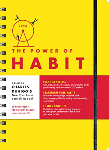 Imagen de archivo de 2024 Power of Habit Planner: A 12-Month Productivity Organizer to Master Your Habits and Change Your Life a la venta por Books Unplugged