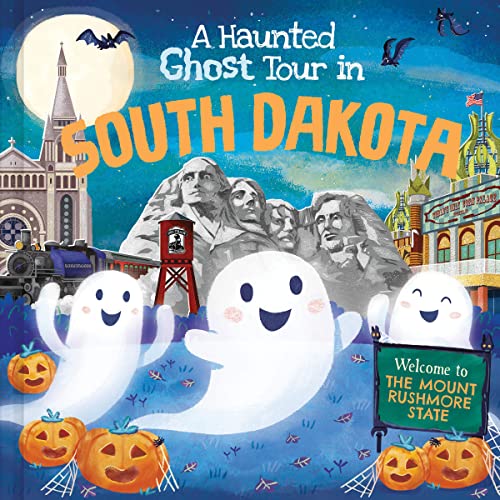 Stock image for A Haunted Ghost Tour in South Dakota: A Funny, Not-So-Spooky Halloween Picture Book for Boys and Girls 3-7 for sale by HPB Inc.