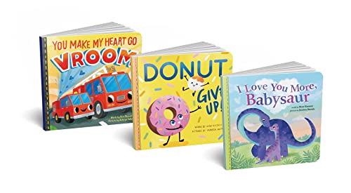 

You're Roarsome Gift Set: 3 Sweet and Punny Board Books for Babies and Toddlers with Dinosaurs, Affirmations and Things that Go! (Punderland)