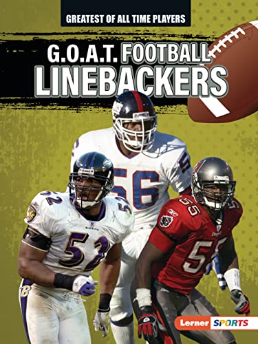 Beispielbild fr G.O.A.T. Football Linebackers zum Verkauf von ThriftBooks-Dallas